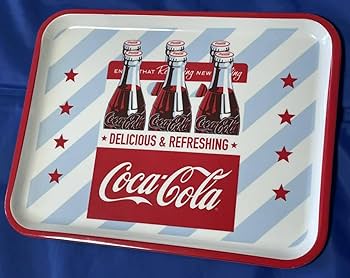 アメリカ ヴィンテージ コカコーラ・アメリカフラッグ トレー 3点 アメリカ ヴィンテージ コカコーラ・アメリカフラッグ トレー 3点